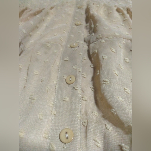 Beige Polyester Top - Picture 8 of 8